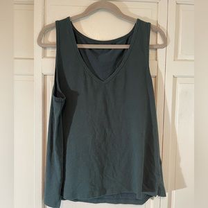 Madewell Forest Green Tank Top